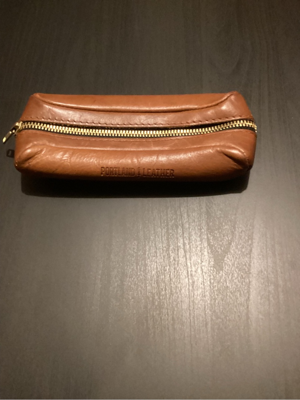 Portland Leather Zip Pouch